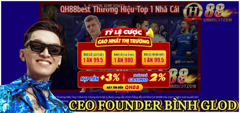 CEO Founder QH88best Bình gold